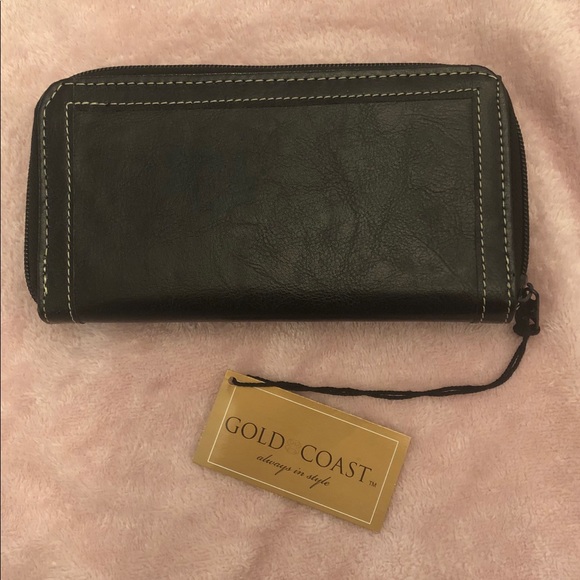 Ladies Black Wallet - Picture 2 of 7